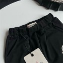 ブランドMoncler ハイブランド子供服 ロングパンツ 男の子 ブランド長ズボン 女の子 キッズ 綿 薄手 ゆっとり 涼しい 虫刺さ防止 クーラー ボーイズ ジュニア カジュアル90 - 160cm 