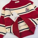 ブランドモンクレールキッズ服 セーター カジュアル 長袖 Moncler子供ニット セーター トップス きれいめ こなれ感 ラウンドネック 中厚 キッズ ガールズ 春秋冬 韓国 子供服 90-150cm