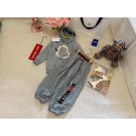 ブランド モンクレール子供服 セットアップ Moncler キッズジャージ 上下セット 2点 裏起毛 長袖 フード付き 厚手パーカー ポケット付き ロングパンツ カジュアル 春 秋 小学生 中学生 通園 通学 運動会 110-170CM 