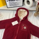 Moncler モンクレールブランド子供服 ボアジャケット フリースジャケット 厚手 フード付き 女の子 男の子 キッズ 着ぐるみ ボア フリース モコモコ 可愛い 秋冬春 90-170cm