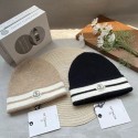 ハイブランドモンクレールユニセックスビーニー帽 メンズ Moncler リブ ニット帽子 秋冬 ニットキャップ 折り返し 流行り ワッチキャップ 防寒 防風 ニットハット