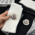 Moncler モンクレールレディース向け 靴下 かわいいコットン 靴下 メンズ 通気性浅口ソックス 女の子好き 韓国ブランドソックス 男女兼用 ファッション 2足セット
