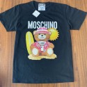 モスキーノ Tシャツ ハイブランド半袖Ｔシャツ Moschino 上着シャツ 丸首トップス 春夏秋 熊柄 かわいい 男女通用 ファッション カジュアル 綿Ｔシャツ メンズ 肌着 スポーツ シャツ 快適 柔らかい XS~4XL