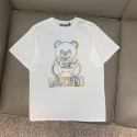 モスキーノ Moschino ｔシャツ 丸首 カジュアル 可愛い熊 男女通用