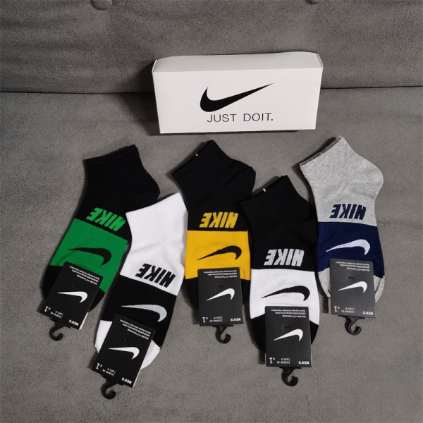 Nike ナイキレディース向け 靴下 かわいいコットン 靴下 メンズ 通気性浅口ソックス 女の子好き 韓国上質な コットン ソックス くつした
