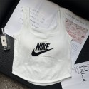 ナイキキャミソール Nike タンクトップ レディース ノースリーブ おしゃれ S - L カップ付き 見せキャミやインナー ベスト ノンワイヤー ブラトップ シンプル 部屋着 重ね着 セクシー かわいい