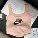 ナイキキャミソール Nike タンクトップ レディース ノースリーブ おしゃれ S - L カップ付き 見せキャミやインナー ベスト ノンワイヤー ブラトップ シンプル 部屋着 重ね着 セクシー かわいい