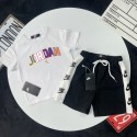 ブランドナイキ男の子 夏服 上下 2点セット Nikeキッズ 半袖 Tシャツ スポーツ ハーフパンツ 韓国 レタリングプリント 子供服 スウェット ルームウェア スポーツウェア カジュアル 普段着 通学 90-160cm 