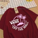 ブランドバンズ半袖tシャツ 激安パロディVANS大人の上質Tシャツ 綿100%で型崩れしにくくよれにくい ブランドVANS半袖tシャツ韓国 パチモン tシャツ XS-5XL