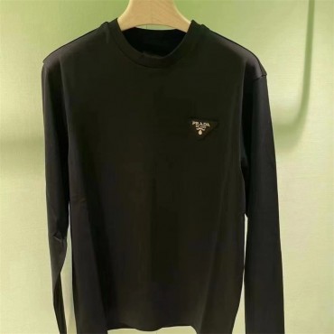 Prada プラダ Tシャツ 長袖 三角...