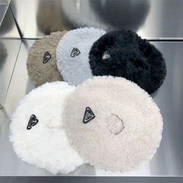 Prada プラダ ブランドベレー帽 レ...