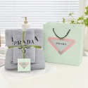 Prada プラダ ハイブランド多用途タオルブランドヘアドライタオル ハンドタオル 耐洗濯ハイブランドシャワータオル 大幅 吸水タオルハイブランド タオル ギフト