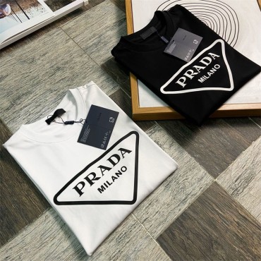 Prada プラダtシャツハイブランド夏...