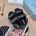 Prada プラダブランド サンダル スポーツ 歩きやすい 履きやすい 厚底 ヒール マジック テープ スポサン アウトドア おしゃれ ホワイト ブラック 春 夏 レディース 225~250cm