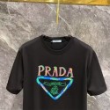 Prada プラダ ブランドtシャツ 高品質 韓国 S - 4XL パチモン tシャツブランド 服 コピー 激安屋Tシャツカットソーペアカップル