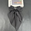 Prada プラダハイブランドヘアアクセサリー髪飾りカチューシャブランドかわいいブランドリボンヘアゴム女性ハイブランドシュシュ存在感抜群