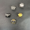 Prada ヘアクリップ レディース アクリル プラダ ヘアアクセサリー バンスクリップ 髪飾り 髪留め ヘアピン