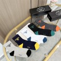 Prada プラダレディース向け 靴下 かわいいブランド ストッキング 大人気ブランドミドルソックス 高品質浅口ソックス 女の子好き 韓国