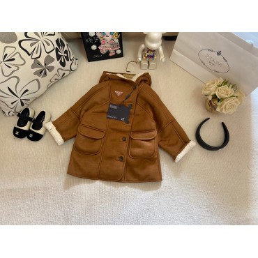 ブランドプラダキッズロングコート Pra...