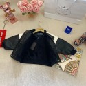 ブランドプラダキッズ皮革アウター Prada ボーイズ PU革ジャケット 裏起毛 秋冬 お出かけ 長袖 レザー コート バイク服 キッズ ヒップホップ かっこいい ガールズ 男の子90-140CM 