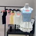 ハイブランド プラダタンクトップ レディース Pradaニットキャミソール インナーキャミソール サマーニット ノースリーブ Tシャツ 上着 おしゃれ 冷感 かわいい 上質 S-XL