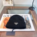 ブランドプラダPrada ニット帽 メンズ 冬 大きい 防寒 保温 Pradaワッチキャップ ニットキャップ レディース 秋冬 おしゃれ ニットビーニー 浅め 厚手 伸縮性 無地 男女兼用 アウトドア 登山