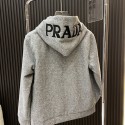 Prada プラダハイブランドプルオーバーパーカー偽物ブランドトレーナー ジップアップ レディースメンズプルオーバーブランド トレーナースウェットパーカー XL¬4XL