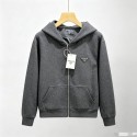 Prada プラダハイブランドプルオーバーパーカー偽物ブランドトレーナー ジップアップ レディースメンズプルオーバーブランド トレーナースウェットパーカー XL¬4XL
