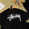 Stussy ステューシー ｔシャツ 白黒 カジュアル 丸首 オシャレ 夏 男女通用