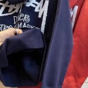 Stussy ステューシー ブランド パーカー トレーナー キッズ 長袖 女の子 男の子 厚手 プリント柄 春 秋 子供パーカー ジップアップ フードなし パーカー 部屋着 子供服 スポーツ 通園通学 100 - 160cm
