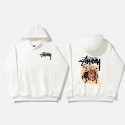 Stussy ステューシーブランドパーカー コピー ハイブランド 子供パーカー 偽物 キッズ服 プルオーバー ブランド トレーナー スウェットパーカー 裏起毛 おしゃれ 暖かい 100 - 160cm
