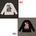 Stussy ステューシーブランドキッズ長袖tシャツカットソー コピー春tシャツブランドかわいいTシャツカットソー子供tシャツ 激安パロディ 100 - 160CM