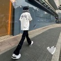 Stussy ステューシーブランドtシャツ上着カジュアルハイブランド半袖tシャツ男女兼用大人の上質Tシャツtシャツ ユニセック ブランドM - 2XL