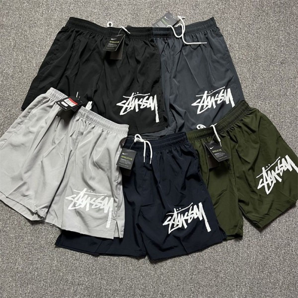  STUSSY スポーツ ショートパンツ ステューシー短パン ランパン 通気性 吸汗 速乾 メンズ ランニングウェア M - 3XL トレーニング フィットネス ランニングパンツ