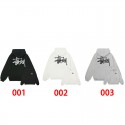 Stussy ステューシーオーバーサイズパーカーブランドレディースメンズプルオーバーブランドハイブランド秋冬服パーカースウェット偽物 S - 3XL 男女兼用