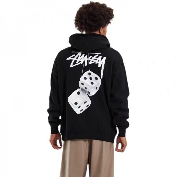 Stussy ステューシーハイブランドプルオーバーパーカー偽物レディースメンズプルオーバー M - 3XL ブランドブランドスウェット上着ゆったり トレーナースウェットパーカー
