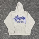 Stussy ステューシーハイブランドプルオーバーパーカー偽物キッズ用パーカー裏起毛 ブランドスウェット偽物 男女兼用 お親子服トレーナースウェットパーカー90-160 M-3XL