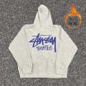 Stussy ステューシーハイブランドプルオーバーパーカー偽物キッズ用パーカー裏起毛 ブランドスウェット偽物 男女兼用 お親子服トレーナースウェットパーカー90-160 M-3XL