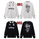 ステューシー長袖 tシャツ 速乾 ブランドStussy スポーツtシャツ S-XL 薄手 流行りトレーニングウェア 大きいサイズ ランニング サイクリングウェア サーフィン 夏服