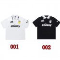 Stussy ステューシーブランドtシャツオーバーサイズ S-XL ハイブランド半袖tシャツ男女兼用韓国 パチモン tシャツ大人の上質Tシャツ