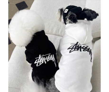 ステューシーペット用パーカー フェンディ犬の防寒ジャケット 着心地よい