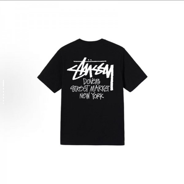 ステューシーキッズ半袖tシャツ Stussy 短袖トップス 偽物 ボーイズ 上着 オーバーサイズTシャツ カットソーペアカップルtシャツ ユニセック 110-170cm
