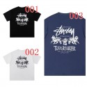ブランド ステューシーTシャツ 子供服 男の子 Stussyボーイズ上着 キッズ ジュニア 夏 100％綿 半袖 薄手 部屋着 アウトドア ルームウェア カジュアル おしゃれ 110-170cm 