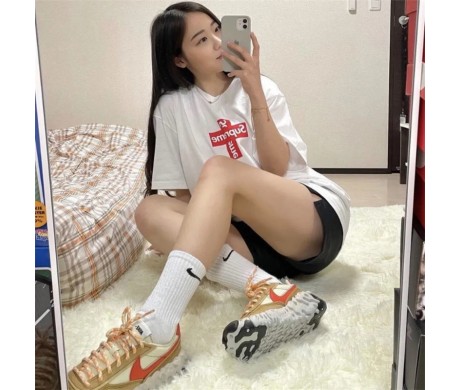 Supreme＆オフホワイト半袖Tシャツ ナイキキッズジャージセットアップ