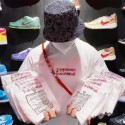 Supreme シュプリームtシャツハイブランド夏ブランドtシャツ Supreme高品質Tシャツカットソーペアカップルtシャツ ユニセック ブランドS - 2XL