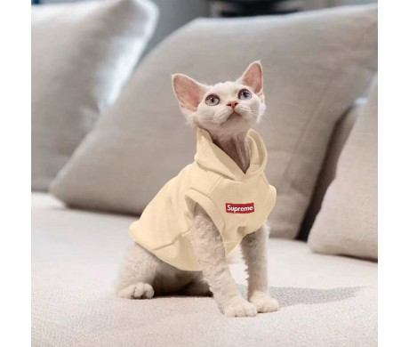 シュプリーム猫の服 脱毛保護 シャネルペット用食器 ロエベレディースカーディガン