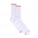Supreme シュプリームハイブランド ソックス 綿製レディース向け 靴下 かわいいブランドハイソックス 高品質 コットンソックス 女の子好き 韓国
