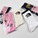 ザノースフェイス THE NORTH FACEレディース向け 靴下 かわいいコットン 靴下 メンズ 通気性ブランドミドルソックス 高品質浅口ソックス 女の子好き 韓国