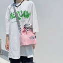 THE NORTH FACEバケットバッグ 斜めがけバッグ ザノースフェイス ショルダーバッグ エコバッグ レディース 2way 調節可能 ベルト付き 手提げ キャンバス 帆布 丈夫 厚手 洗える 通学 お出かけ 買い物 大容量 ポケット付き トートバッグ