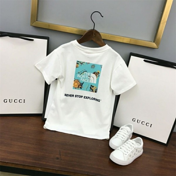 がっしりとした厚みのブランドザノースフェイスtシャツ上着カジュアル 100 - 160cm ブランドTHE NORTH FACE半袖tシャツ高品質。綿100%で型崩れしにくくよれにくいブランド夏tシャツ高品質大人の上質Tシャツ